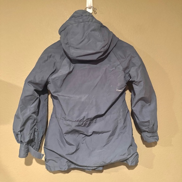 Vintage REI Flannel Lined Full Zip Rain Jacket Blue Size XS - Picture 6 of 8